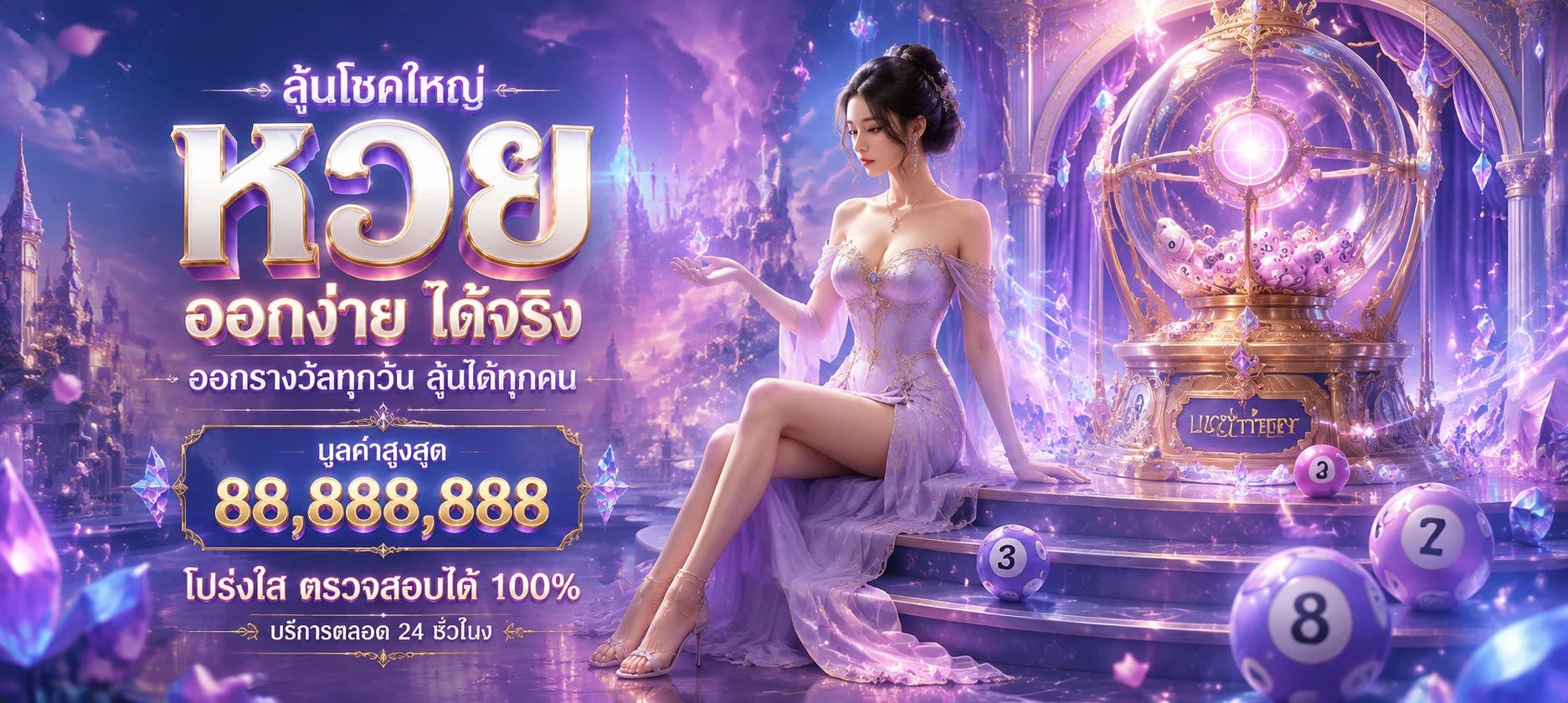 หวยออนไลน์ LOBBYBKK แทงหวยจ่ายเต็มทุกประเภท